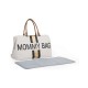 Mommy Bag Borsa Fasciatoio - 55x30x40 cm - Righe Nero/Oro